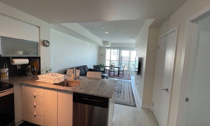 King West Village Condo | Immaculate furnished one bedroom + den at Liberty Village, Toronto Downtown