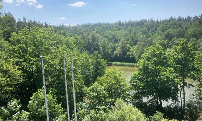Ronshausen Condo | Immensee I Apartment with lake view surrounded by forest