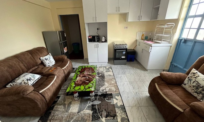 Kiambu Apartment | Impeccable 1-Bed Apartment Cozy and Comfortable