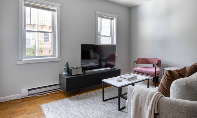 South Boston Apartment | Impeccable South Boston 2BR w/ Building W/D, nr Seaport, by Blueground