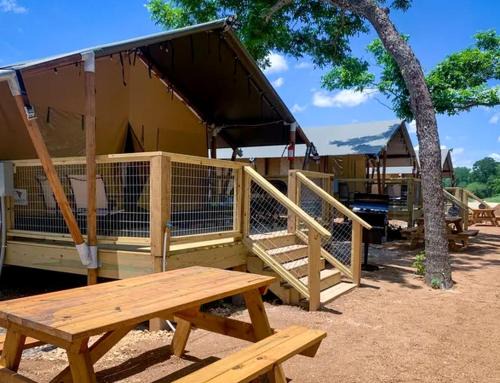 Fentress Other | Impressive Safari Tent with Barbecue in Staples, Texas