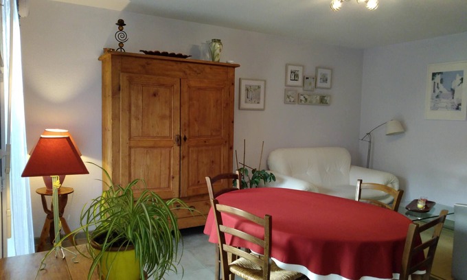 Bagneres-de-Bigorre Apartment | In spa town, beautiful T3 apartment with terrace