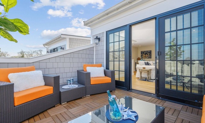 Harwich Port Condo | In town Location Walk to beach Pet Friendly AC WiFi TJs Tide