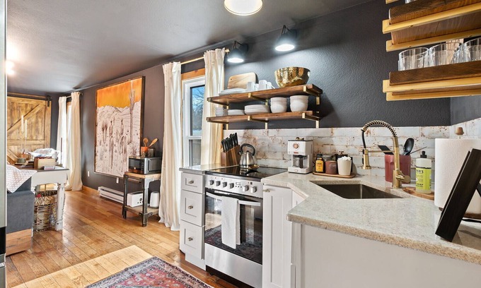 Idaho City House | In-Town Remodeled Boardwalk House w/ Saloon | Hot Springs