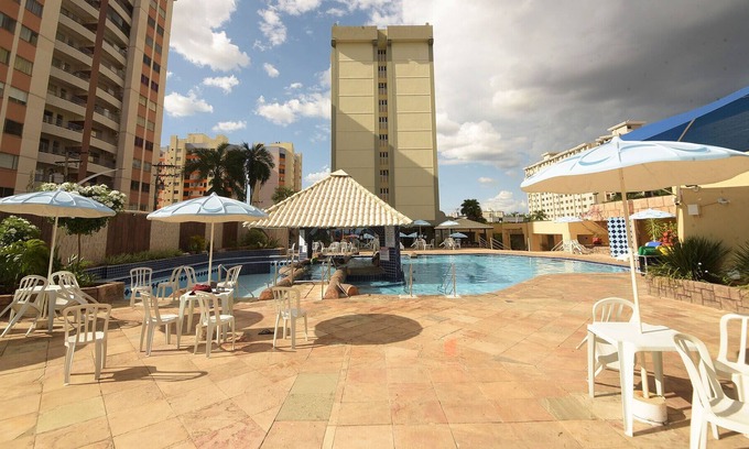 Do Turista Apartment | Incrível apart-hotel c pisc aquecida -Caldas Novas