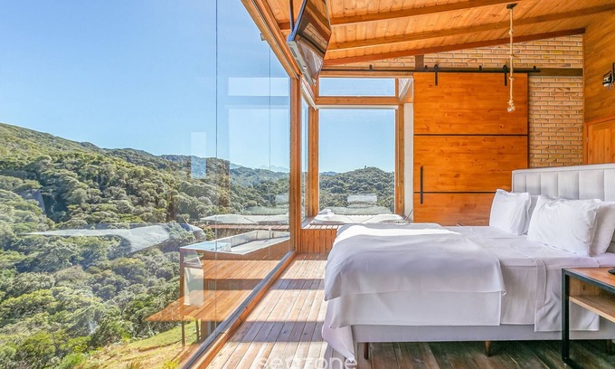 Anitapolis Apartment | Incrível cabana vista da serra VST021