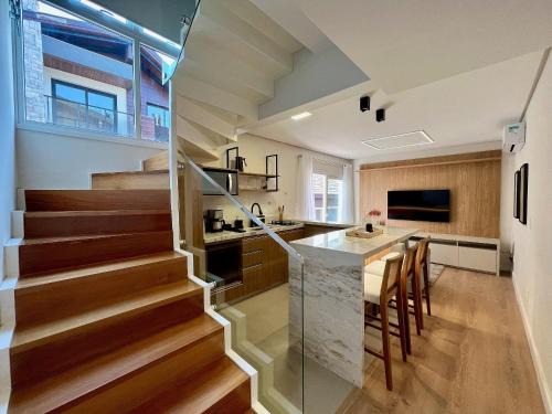 Quinta da Serra Apartment | Incrível Loft 235 1 Suíte Centro by Achei