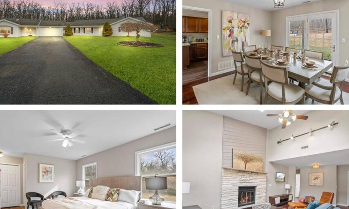 Chester House | Incredible Ranch in the Woods - Peace and Luxury!