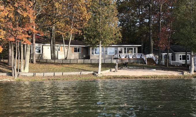 Rose City House | Incredible sunsets await in this Northern Michigan Lake front home.