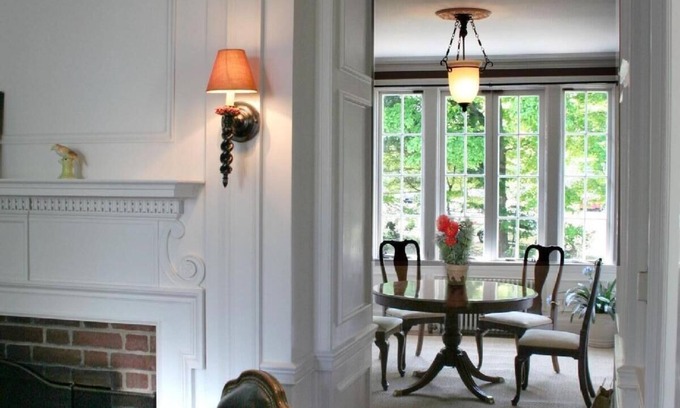 Plymouth House | Incredible Townhouse 2 blocks to Harbor, SubZero kitchen, Architectural Detail
