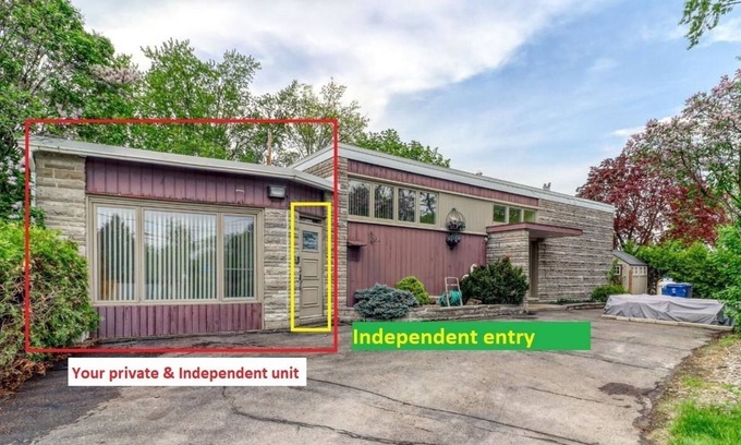 Laval Apartment | Independent Unit , 5 min to Mtl