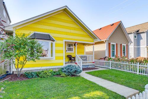 Fountain Square House | Indianapolis Getaway with Deck and Fire Pit!