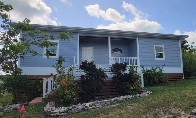 Green Turtle Cay House | Indigo House with private pool, dock slip, & house generator on Green Turtle Cay