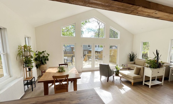 Kingston Stockade District House | Indoor-Outdoor Retreat in the Heart of Uptown Kingston
