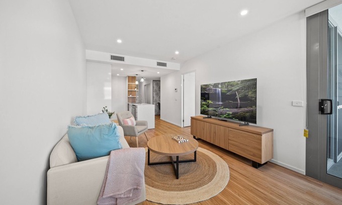 Dickson Apartment | Indoor Pool, Gym: Modern Hideout 12-Min From CBD