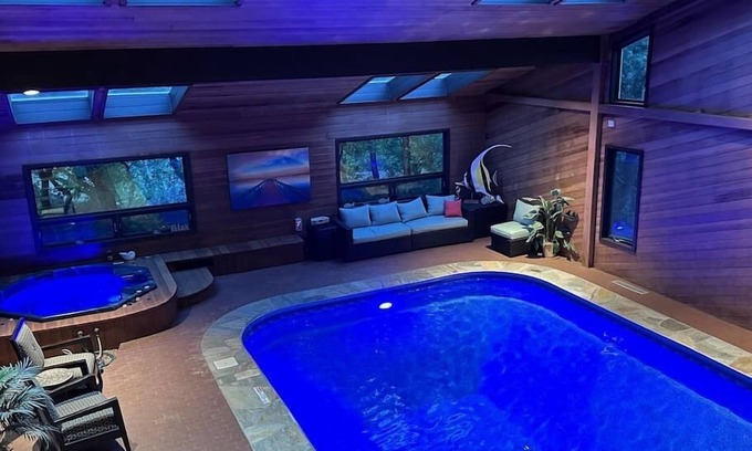 West Colorado Springs House | Indoor pool, hot tub, sauna!
