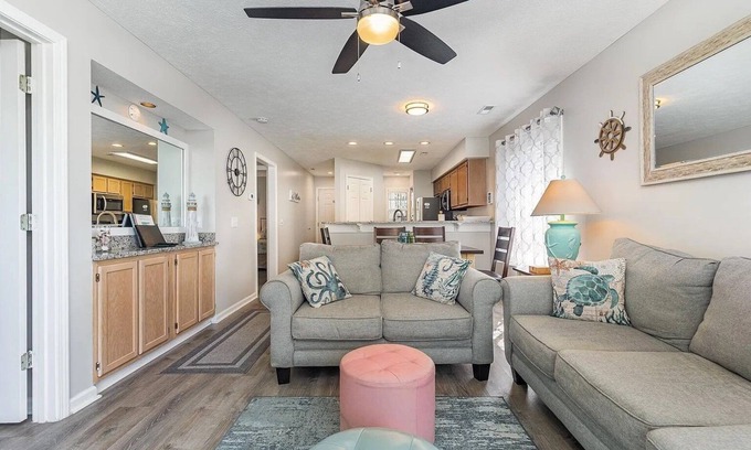 Carolina Forest Condo | Indoor Pool, Hot Tub, Tennis, Central Location
