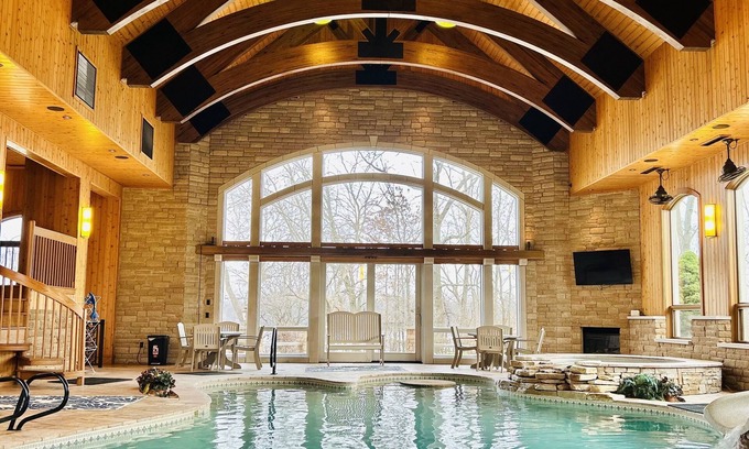 East Leroy House | #Indoor Pool, #Lakefront, #Indoor #Pickleball, Sleeps 30