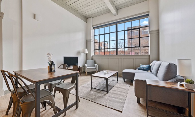 East Cleveland Bed & Breakfast | Industrial Style Living in Downtown Cleveland!