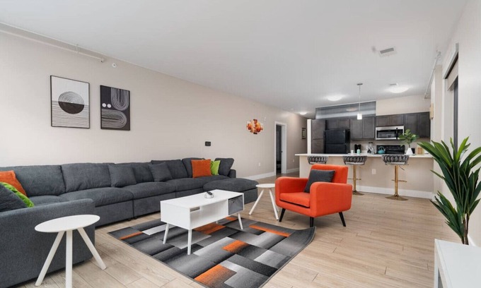 Cole-Noble District Apartment | Indy 2BR Gem Heart of Downtown