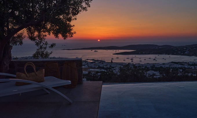 Paros Villa | Infinity sea view cosy villa with private pool