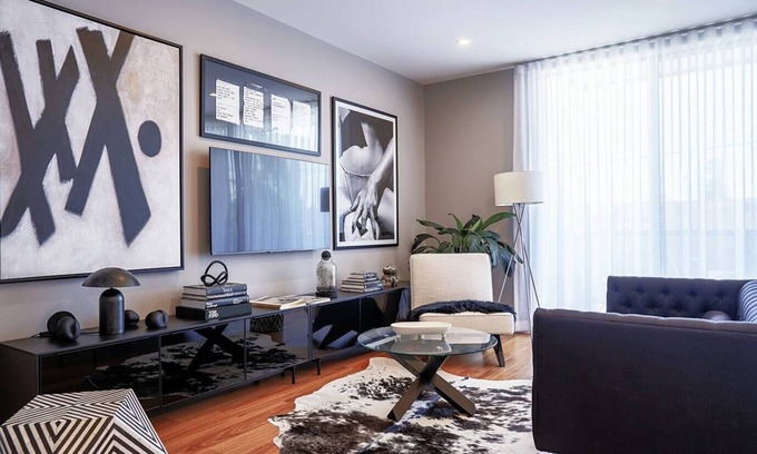 Plympton Apartment | Interior Designed Art Haven between City and Beach