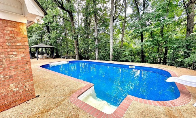 Cordova House | Inviting 4-BR Home with Pool Near Shelby Park Memphis, Private Backyard Oasis.