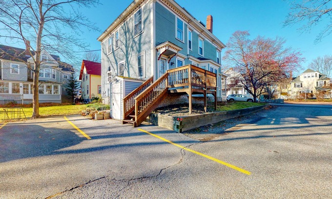 Bar Harbor House | Inviting downtown house with deck & private W/D near Acadia National Park