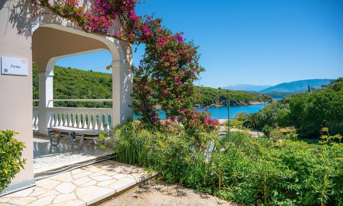 Agios Stefanos Apartment | Irena: Corfu Apartment for Getaways - 2-bed Oasis with Views