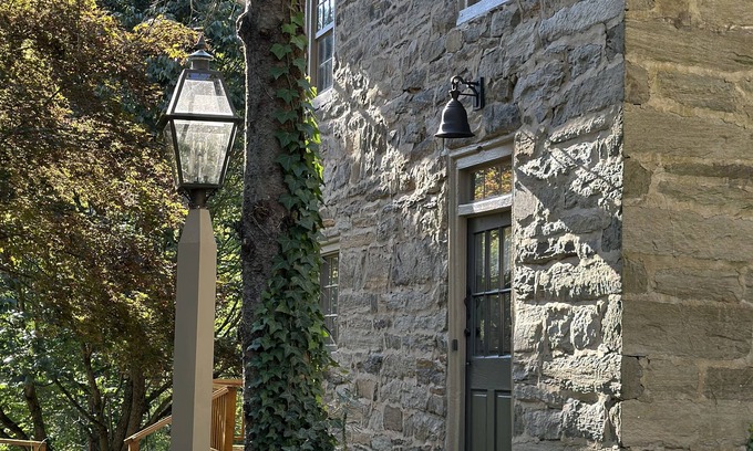 Conestoga House | Ironmaster Mansion — 1700's historic stone guest house with creek view