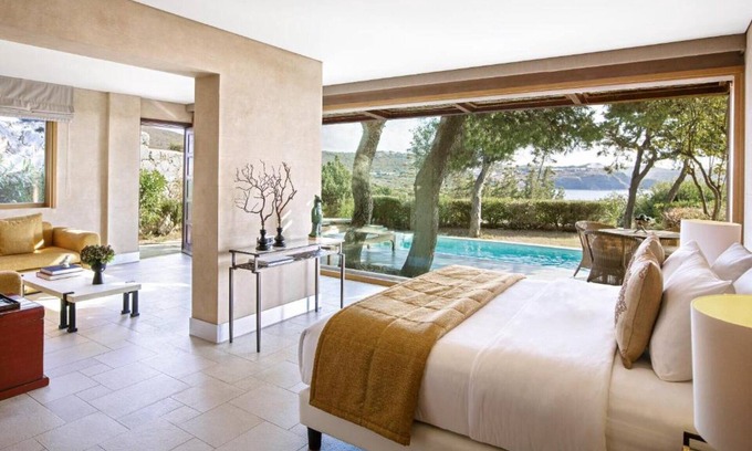 Sounio Villa | ISholidays Cape Sounio Dream Villa Sea View Pool