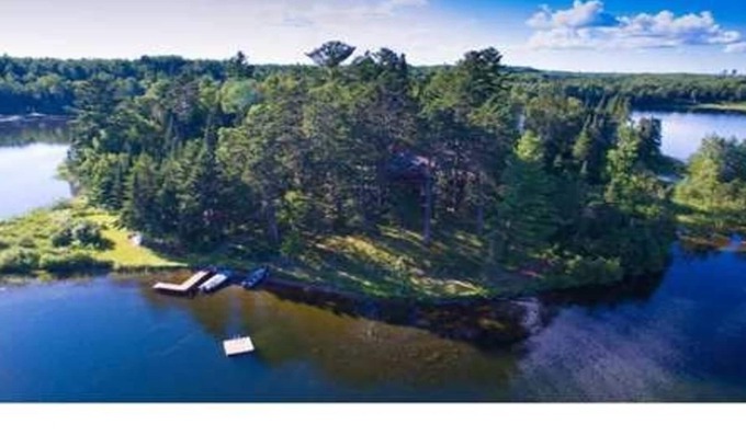 Bigfork Cabin | Island Getaway Northern MN Towering Pine Forest