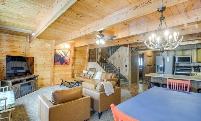 Island Park Cabin | Island Park Cabin w/Deck ~ 22 Mi to Yellowstone!