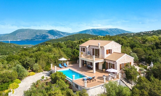 Antipata Villa | Island View - Three Bedroom Villa, Sleeps 6