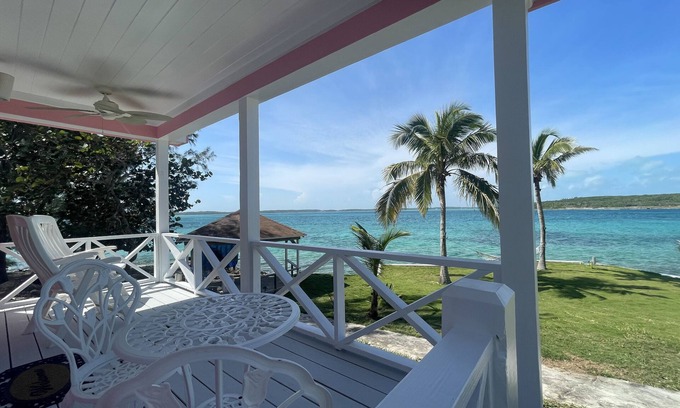 Dunmore Town Cottage | Islander Turtle Peek - Stunning new waterfront tiny-cottage overlooking harbour