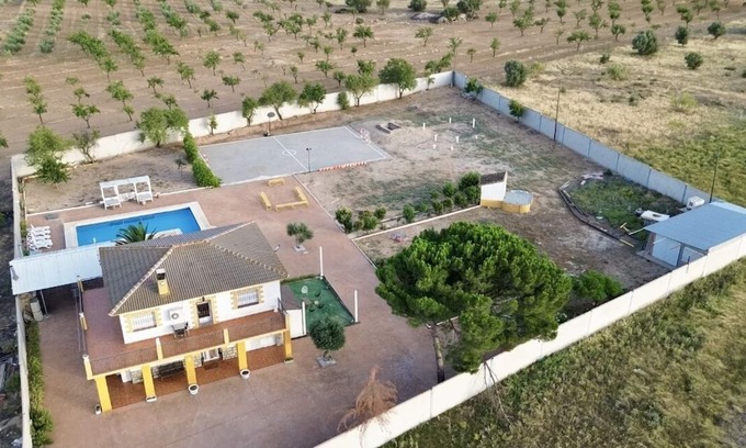 San Martin de Montalban Villa | Isolated Rural House with Pool