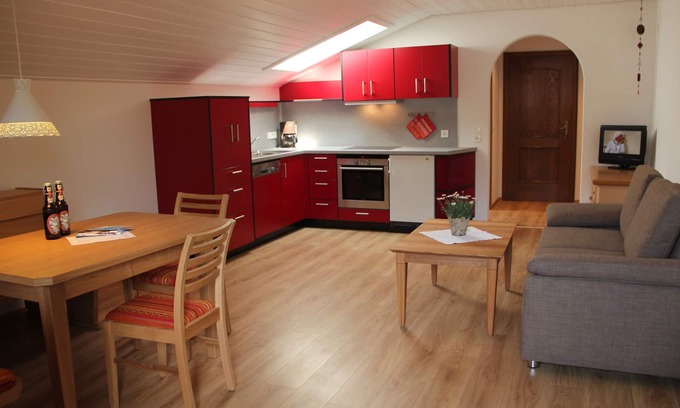 Grashof Apartment | IV. Apartment Zinnkopf 64sqm, balcony, kitchenette, 1 bedroom, 1 living room, max. 4 pers.