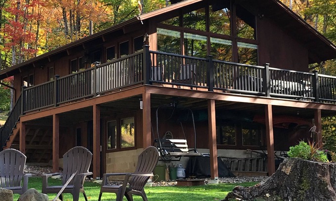 Jackson Cabin | Jackson, NH mountain style home with beautiful views and great location