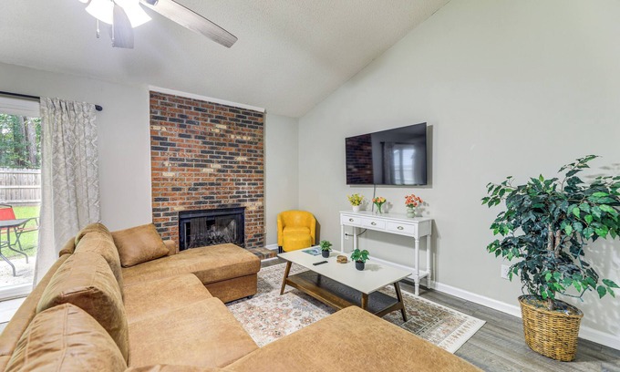 Piney Green House | Jacksonville Home By Camp Lejeune, Beaches & More!