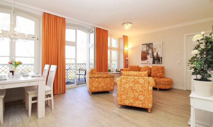 Hohen Niendorf Apartment | Jagdschloss WE 10: comfortable and high-quality furnished 2-room apartment