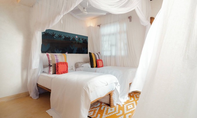 Lamu Apartment | Jannah Suites Faza 2-bedroom apartment with WiFi, AC in picturesque Shela
