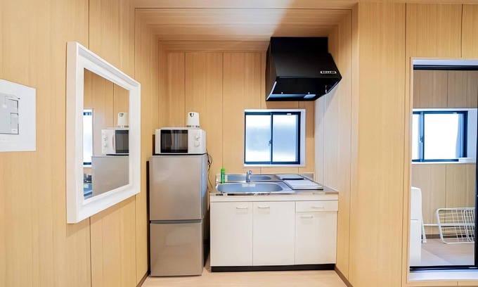 Umeda Apartment | Japanese-style minimalist 4-person apartment in Nishinari Ward