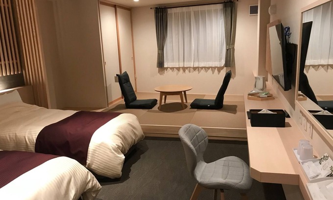 Nukazuka Hotel | JapaneseWestern style twin with bath nonsmoki/Aizuwakamatsu Fukushima