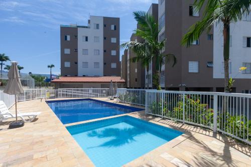 Estufa I Apartment | Jardim das Palmeiras, piscinas, lazer, estacionamento coberto, prox. Praia Grande