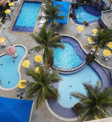 Do Turista Apartment | Jardins das Thermas - Caldas Novas Vista para piscina