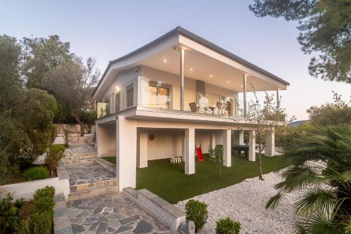 Skala Oropou House | Jasmin House - Sea view - In town