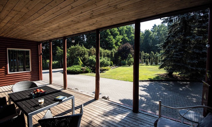 Darsuniskis House | Jaukus ir ramus poilsis miško apsuptyje prie židinio.