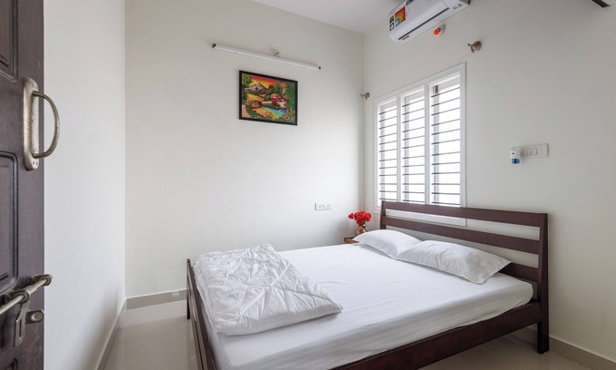 R.K. Hegde Nagar Apartment | Jazzy 2BHK Penthouse-12 to mins-Manyata-Karle Town Center-Bhartiya City