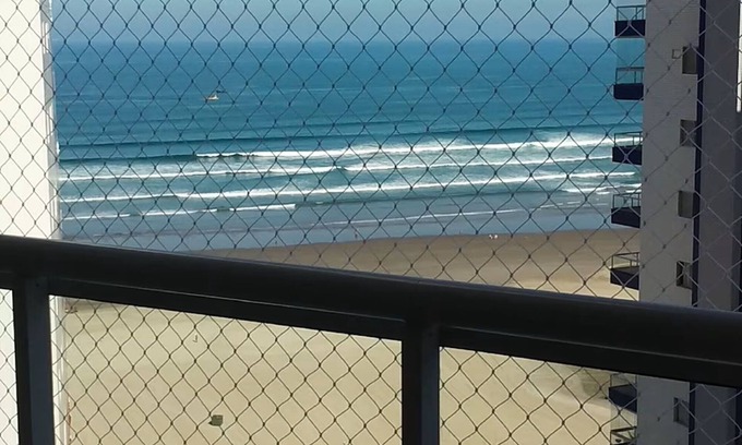 Boqueirao Apartment | Jd. Wonderful apartment with sea view. Family only!