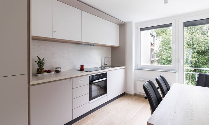 Ljubljana City Centre Apartment | Jojo apartment by river park Spica, quiet area, parking, 10min walk to old town
